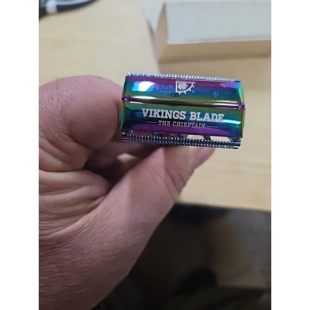 VIKINGS BLADE The Chieftain Double Edge Safety Razor‎